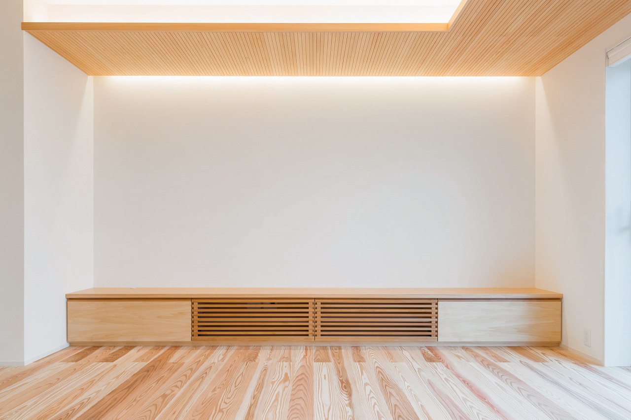 造作　テレビボード