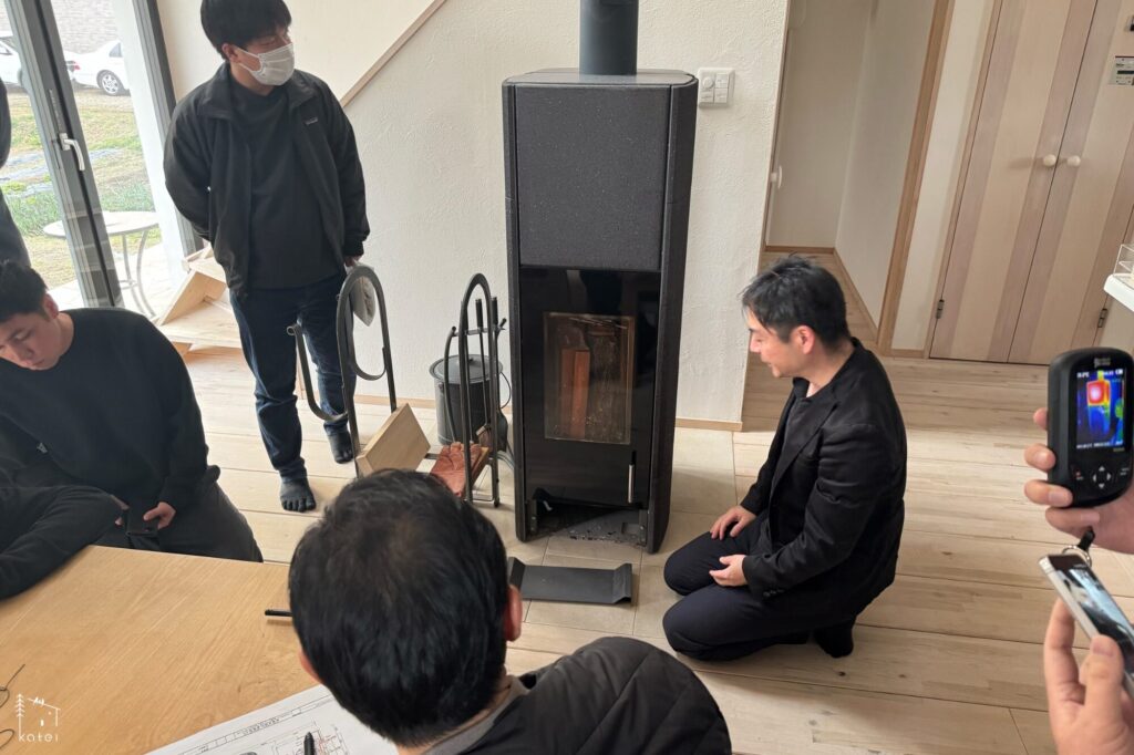 空調講座 高気密高断熱 薪ストーブ